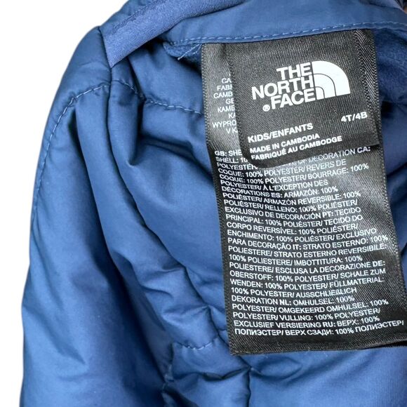 THE NORTH FACE Kids' Reversible Mount Chimbo Full Zip Hooded Jacket 4T - Picture 6 of 6